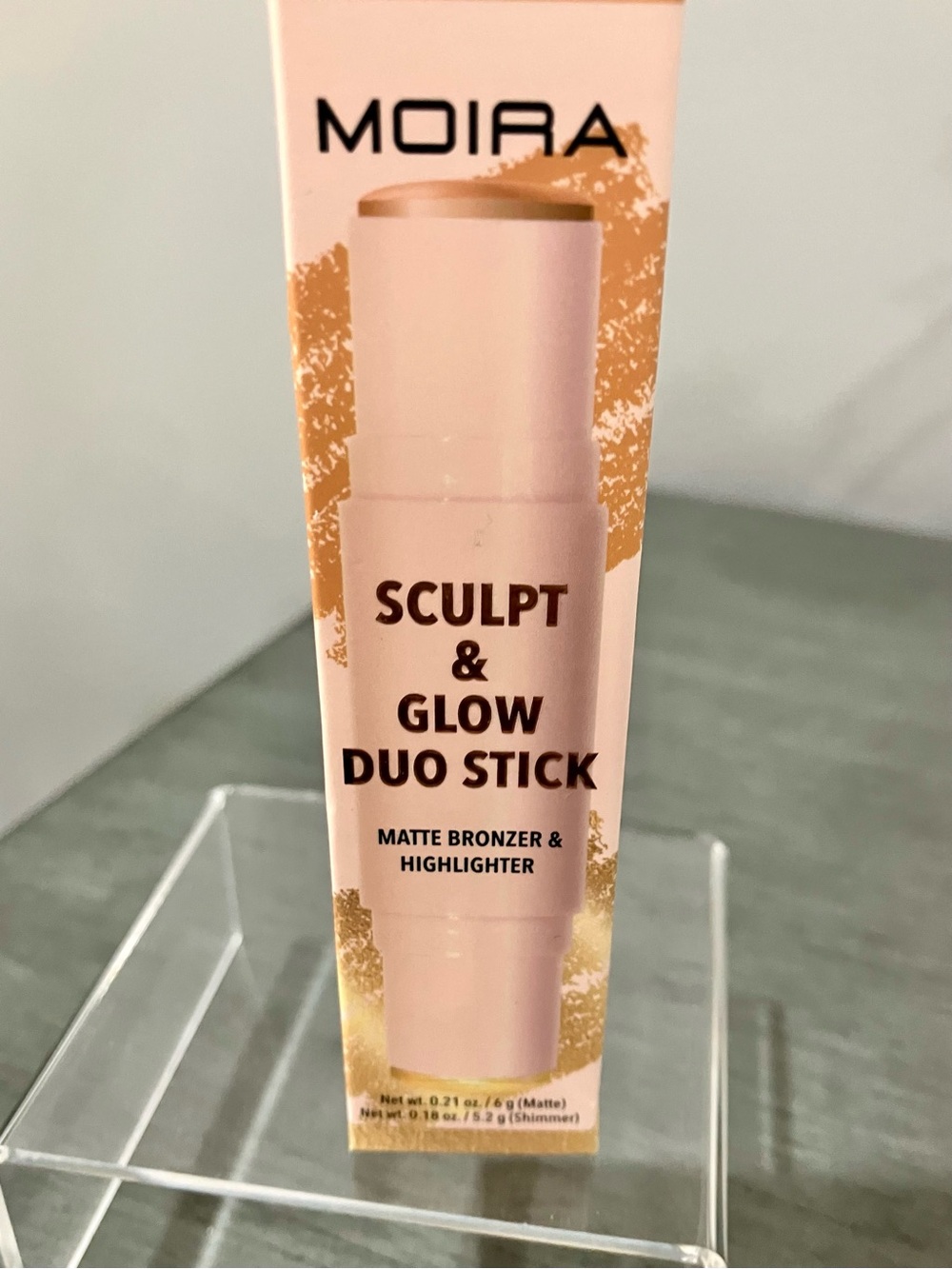 Moira Sculpt & Glow Duo Stick - Matte Bronzer & Highlighter 200